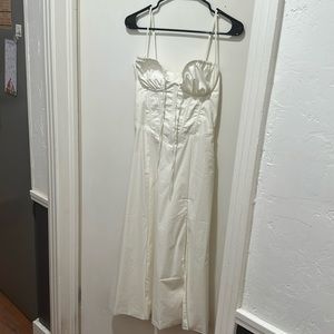 Ivory Deanna Midi Dress